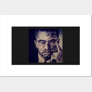 Malcolm X Posters and Art